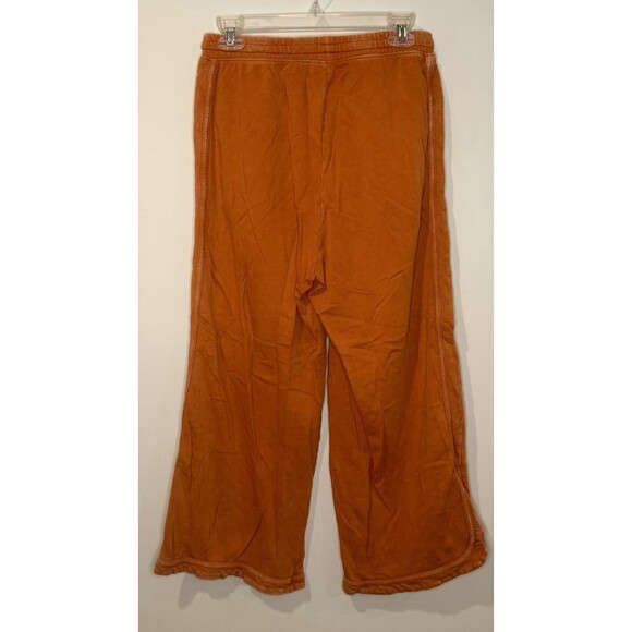 Three Bird Nest So Comfy Wide Leg Pants Faded Orange Size S Small EUC!! - Picture 3 of 4